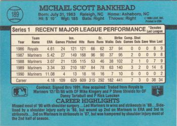 Scott Bankhead  baseball card collectible - Main Image 2