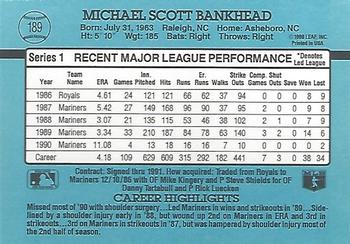Scott Bankhead  baseball card collectible - Main Image 2