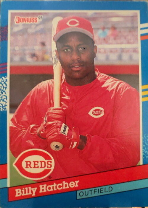 Billy Hatcher  baseball card collectible - Main Image 3