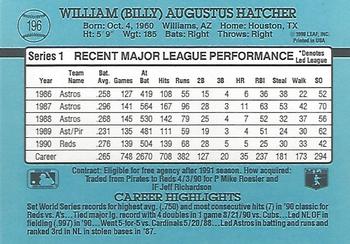 Billy Hatcher  baseball card collectible - Main Image 2