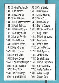 Checklist 104-179  baseball card collectible - Main Image 2