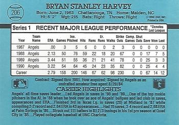 Bryan Harvey  baseball card collectible - Main Image 2