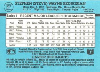 Steve Bedrosian  baseball card collectible - Main Image 2