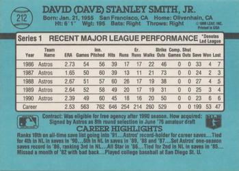 Dave Smith  baseball card collectible - Main Image 2