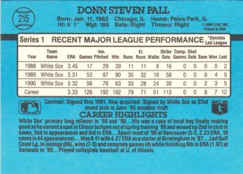 Donn Pall  baseball card collectible - Main Image 2