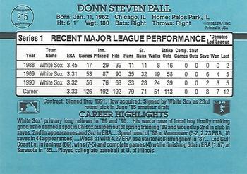 Donn Pall  baseball card collectible - Main Image 2