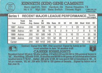 Ken Caminiti  baseball card collectible - Main Image 2
