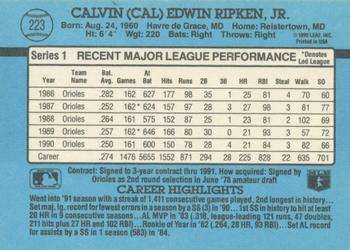 Cal Ripken Jr.  baseball card collectible - Main Image 2