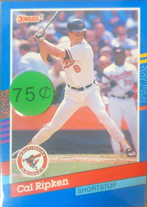 Cal Ripken Jr.  baseball card collectible - Main Image 3