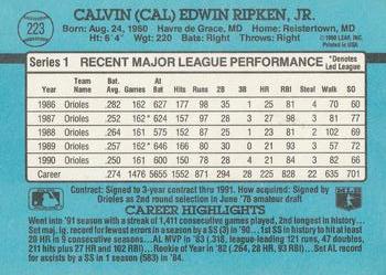 Cal Ripken Jr.  baseball card collectible - Main Image 2