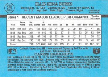 Ellis Burks  baseball card collectible - Main Image 2