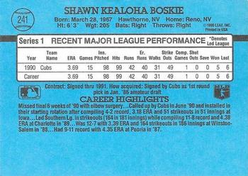 Shawn Boskie  baseball card collectible - Main Image 2