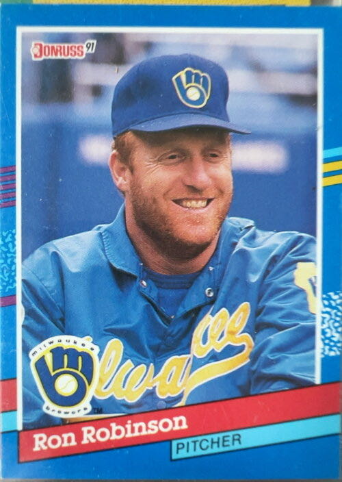 Ron Robinson  baseball card collectible - Main Image 3