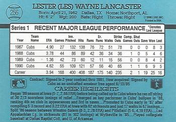Les Lancaster  baseball card collectible - Main Image 2