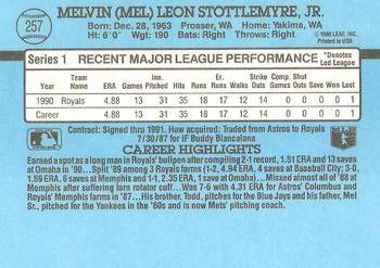 Mel Stottlemyre  baseball card collectible - Main Image 2