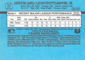 Mel Stottlemyre  baseball card collectible - Main Image 2