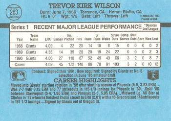 Trevor Wilson  baseball card collectible - Main Image 2