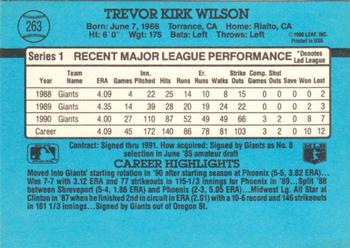 Trevor Wilson  baseball card collectible - Main Image 2