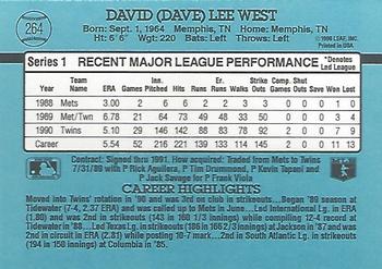 David West  baseball card collectible - Main Image 2