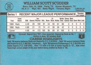 Scott Scudder  baseball card collectible - Main Image 2