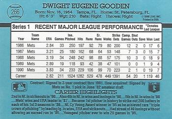 Dwight Gooden  baseball card collectible - Main Image 2