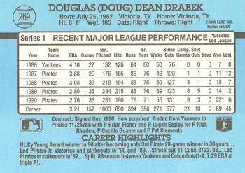 Doug Drabek  baseball card collectible - Main Image 2