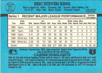 Eric King  baseball card collectible - Main Image 2