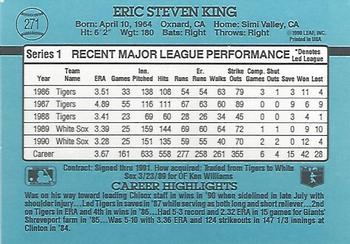 Eric King  baseball card collectible - Main Image 2