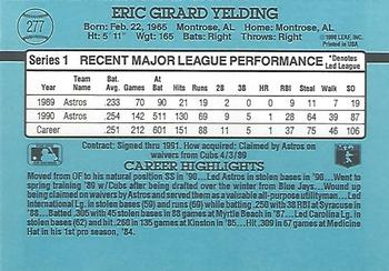 Eric Yelding  baseball card collectible - Main Image 2