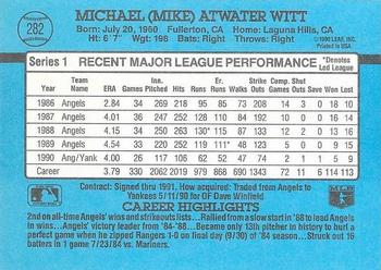 Mike Witt  baseball card collectible - Main Image 2