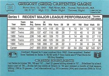 Greg Gagne  baseball card collectible - Main Image 2