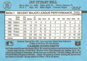 Jay Bell  baseball card collectible - Main Image 2