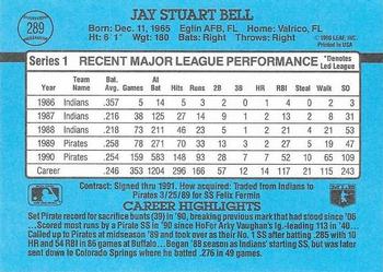 Jay Bell  baseball card collectible - Main Image 2