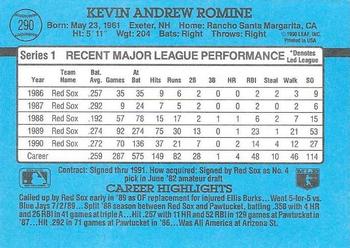 Kevin Romine  baseball card collectible - Main Image 2