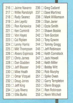 Checklist 180-255  baseball card collectible - Main Image 2