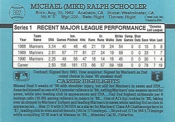 Mike Schooler  baseball card collectible - Main Image 2