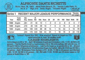Dante Bichette  baseball card collectible - Main Image 2