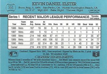 Kevin Elster  baseball card collectible - Main Image 2