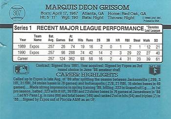 Marquis Grissom  baseball card collectible - Main Image 2