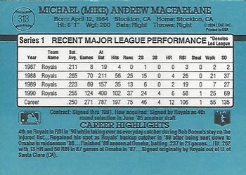 Mike Macfarlane  baseball card collectible - Main Image 2
