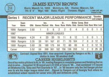 Kevin Brown  baseball card collectible - Main Image 2