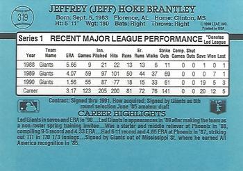 Jeff Brantley  baseball card collectible - Main Image 2