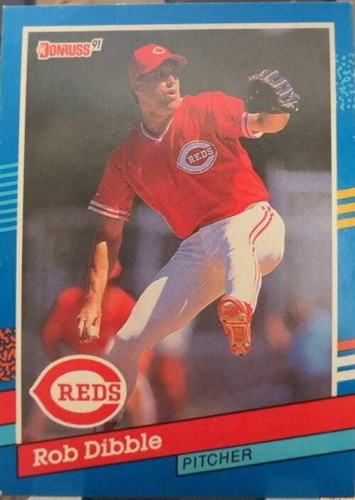 Rob Dibble  baseball card collectible - Main Image 3