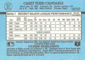 Casey Candaele  baseball card collectible - Main Image 2