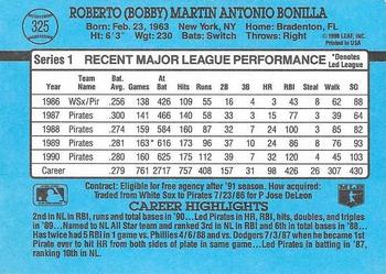 Bobby Bonilla  baseball card collectible - Main Image 2