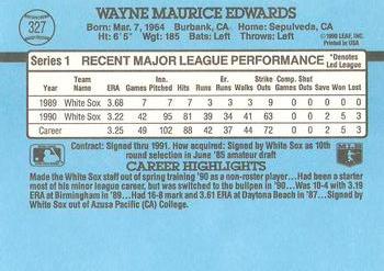 Wayne Edwards  baseball card collectible - Main Image 2