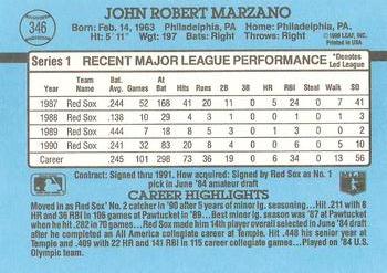 John Marzano  baseball card collectible - Main Image 2