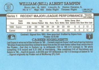 Bill Sampen  baseball card collectible - Main Image 2
