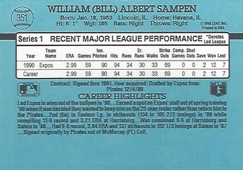 Bill Sampen  baseball card collectible - Main Image 2
