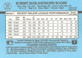 Bob Boone  baseball card collectible - Main Image 2